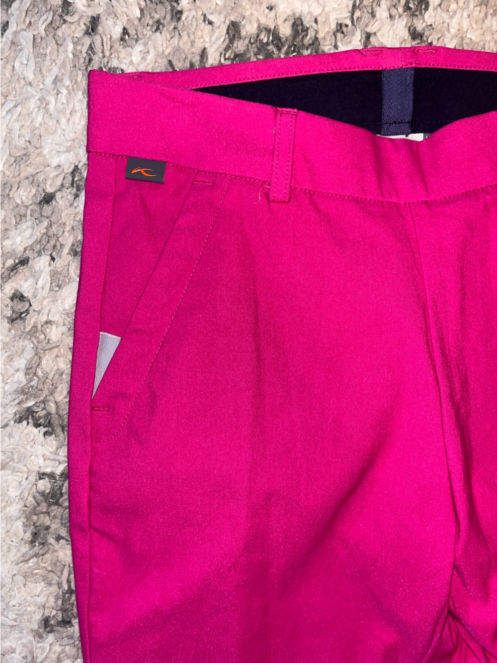 KJUS Ikala 7/8 treggings Hot Pink Performance golf Legging chino - Picture 3 of 4